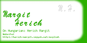 margit herich business card